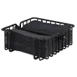 Support pour serviettes URBAN, métal, noir - Aps