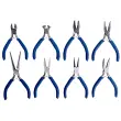 Kit de pinces pour électronique, 8 pièces - Brüder mannesmann