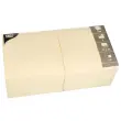 Serviettes lunch - 330 x 330 mm - Jaune - Papstar