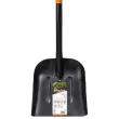 Pelle en acier, longueur 1.250 mm, noir/orange - Bradas