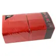 Serviettes bistrot, 330 x 330 mm, bleu fonc&eacute; - Papstar 