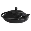 Th&eacute;i&egrave;re ASIA, en fonte, 0,8 litre, noir - Aps 
