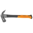 Marteau de charpentier, 450 g, anthracite/orange - Bradas