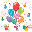 Serviette à motif Fête - 330 x 330 mm - Papstar