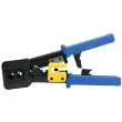 LogiLink Pince à sertir coupante, bleu/ jaune - Logilink professional