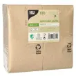 Serviette de bistro, 330 x 330 mm, naturel - Papstar