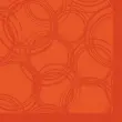 Serviette 'ROYAL Collection Bubbles', nectarine - Papstar 