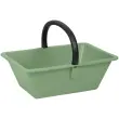 Panier avec anse, 18 litres, plastique, vert - Eda Fontaine