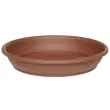 Soucoupe 'Aura round', diamètre: 200 mm, terracotta - Tera