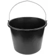 Seau, 12 litres, PVC, noir - Bradas