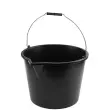 Seau avec bec verseur, 12 litres, PP, noir - Bradas 