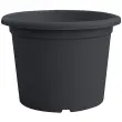 Pot de fleurs Basic round - diamètre 500 mm - Anthracite - Tera