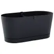Jardini&egrave;re Vega - largeur 400 mm - Fog grey - Tera 