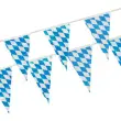 Nappe damassée, (l) 1,0 x (L)10 m, 'bleu bavarois' - Papstar
