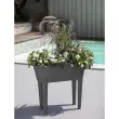 Jardini&egrave;re 'OSAKA', (L)780 x (H)680 mm, anthracite - Eda Fontaine 