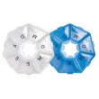 Pilulier hebdomadaire, en plastique transparent/bleu - Lifemed