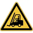 Panneau de signalisation 'attention chariots - Durable 