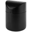 Poubelle de table SNAP, en inox, noir mat - Aps
