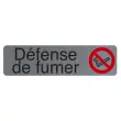 Plaque de signalisation 'D&eacute;fense de fumer' - Exacompta 