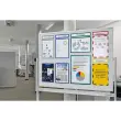 Cadre d'affichage magnétique magnetofix, A4 - Magnetoplan