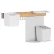 Kit combi M, 7 pièces, blanc - Tesa