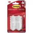 Crochet design, plastique, taille: M, blanc - Command 
