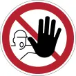 Panneau d'interdiction Défense de fumer - Durable