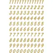 Stickers chiffres 0-9, film transparent - Herma