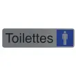 Plaque de signalisation « Toilettes Dame/Homme » - Exacompta