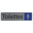 Plaque de signalisation « Toilettes Dame/Homme » - Exacompta