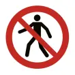 Plaque de signalisation 'Accès interdit' - Exacompta