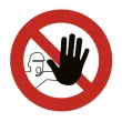 Plaque de signalisation 'Accès interdit' - Exacompta