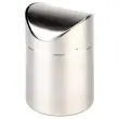 Poubelle de table SNAP, en acier inoxydable, poli mat - Aps