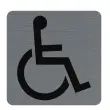 Plaque de signalisation 'Toilettes Dame/Homme' - Exacompta