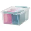 Boîte de rangement COLOUR 14 L, avec insert - Smartstore