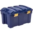 Coffre de rangement BANKERS BOX, 40 L, bleu fonc&eacute; - Fellowes 