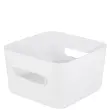 Bo&icirc;te de rangement COMPACT SQUARE M, transparent - Smartstore 