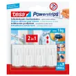 Fixation adhésive pour rideaux Vario, blanc - Tesa