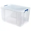 Boîte de rangement ProStore, 85 litres, transparent - Fellowes
