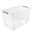 Boîte de rangement 'leo', 37 litres, transparent - Keeeper