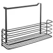 Rangement suspendu Galileo LAVA, noir mat - Metaltex