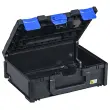 Boîte de rangement EuroPlus MetaBox 340, noir/bleu - Allit