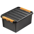 Boîte de rangement PRO - 31 L - Noir - Smartstore