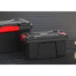 Boîte de rangement XPERT PRO, 40 litres, noir/rouge - Eda Fontaine