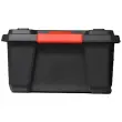 Boîte de rangement XPERT PRO, 70 litres, noir/rouge - Eda Fontaine