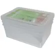 Set de rangement 'bea', 3x 18 litres, PP, couvercle - Keeeper 