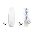 Crochet Powerstrips EXTRA LARGE ovale, blanc - Tesa