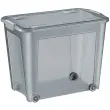 Boîte de rangement SHADOW, avec roues, 67 litres - Cep