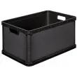 Caisse de rangement 'robert', 20 litres, graphite - Keeeper