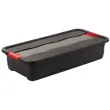 Bo&icirc;te de rangement 'eckhart', 33 L, graphite/rouge - Keeeper 